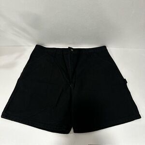 Carhartt Black Work Shorts | Size 38 (Altered from 40) | Rugged Canvas Carpenter